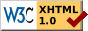 XHTML Validated